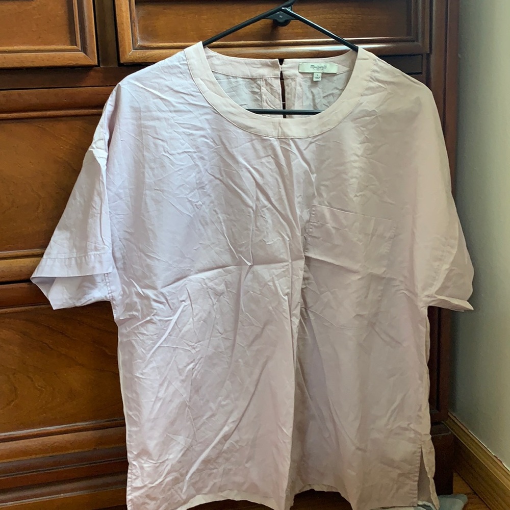 Madewell cotton/silk top